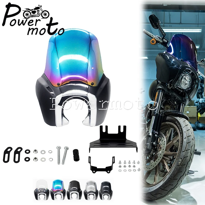 Обтекатель для лобового стекла Cafe Racer, Кронштейн Для переустановки фар на лобовое стекло, заклепка для Harley Softail Low Rider S 114 117 FXLRS 20-22
Обтекатель для лобового стекла Cafe Racer, Кронштейн Для переустановки фар на лобовое стекло, заклепка для Harley Softail Low Rider S 114 117 FXLRS 20-22
