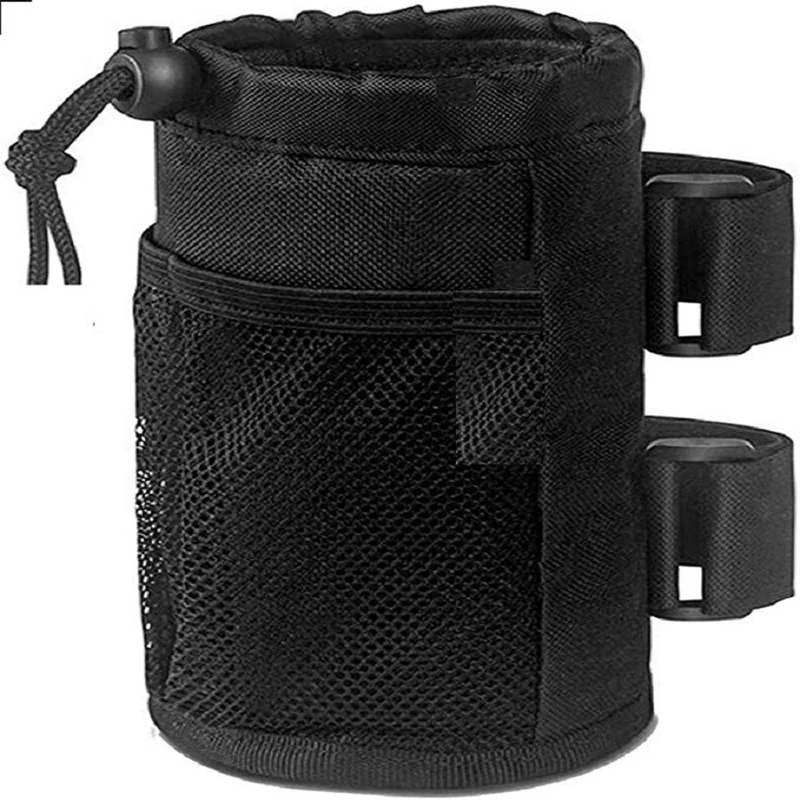 Cup Holder for Bike Scooter and Wheelchair Water Bottle Holder for UTV/ATV/Walker/Golf/Cart/Beach Drink Pouch with Net Pocket 
Cup Holder for Bike Scooter and Wheelchair Water Bottle Holder for UTV/ATV/Walker/Golf/Cart/Beach Drink Pouch with Net Pocket