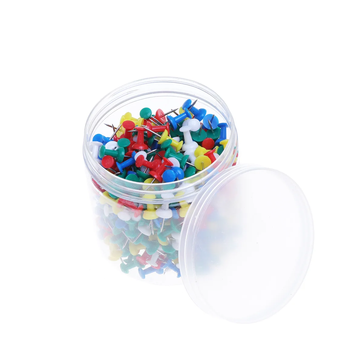 400pcs Push Multi-Colored Creative Durable Reusable Map Thumb Tacks Drawing Push for Home School Office
400pcs Push Multi-Colored Creative Durable Reusable Map Thumb Tacks Drawing Push for Home School Office