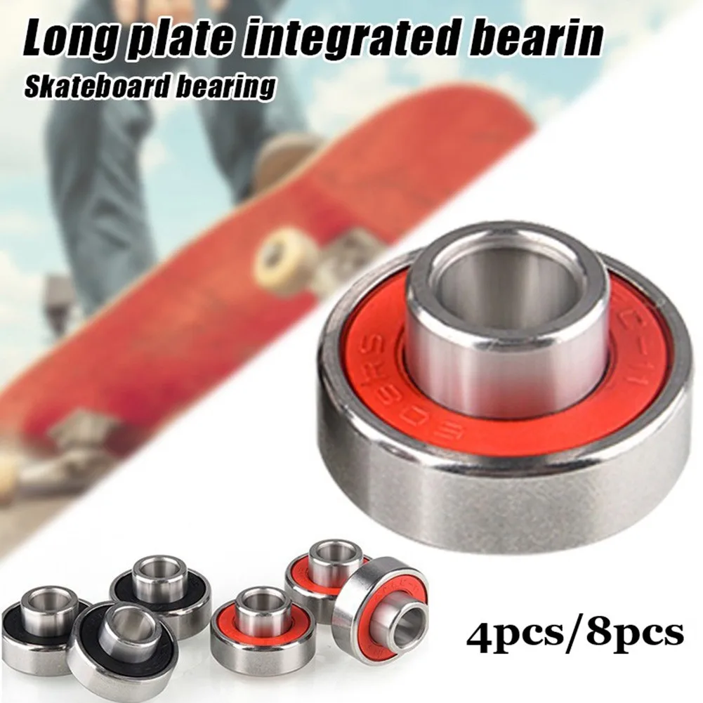 608-2RS Electric Patin Skateboard Bearings Long Plate Integrated Steel ABEC-11 High Speed Silent Speed Bearing Parts Accessories
608-2RS Electric Patin Skateboard Bearings Long Plate Integrated Steel ABEC-11 High Speed Silent Speed Bearing Parts Accessories