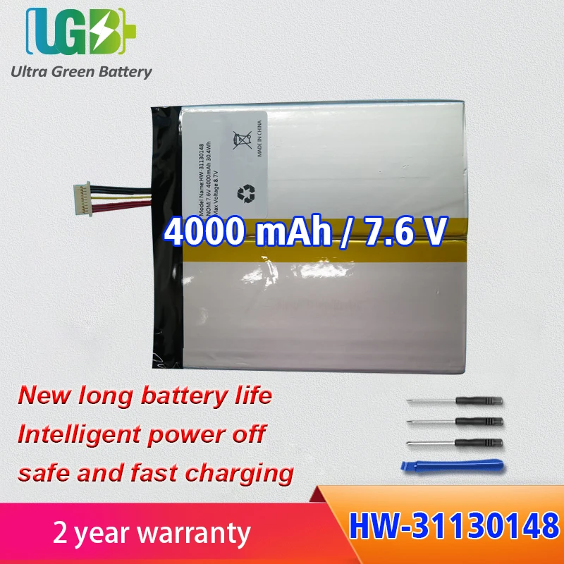 

UGB New HW-31130148 Battery For CHUWI Ubook CWI509 H-31130148P laptop Battery 4000mAh 7.6V