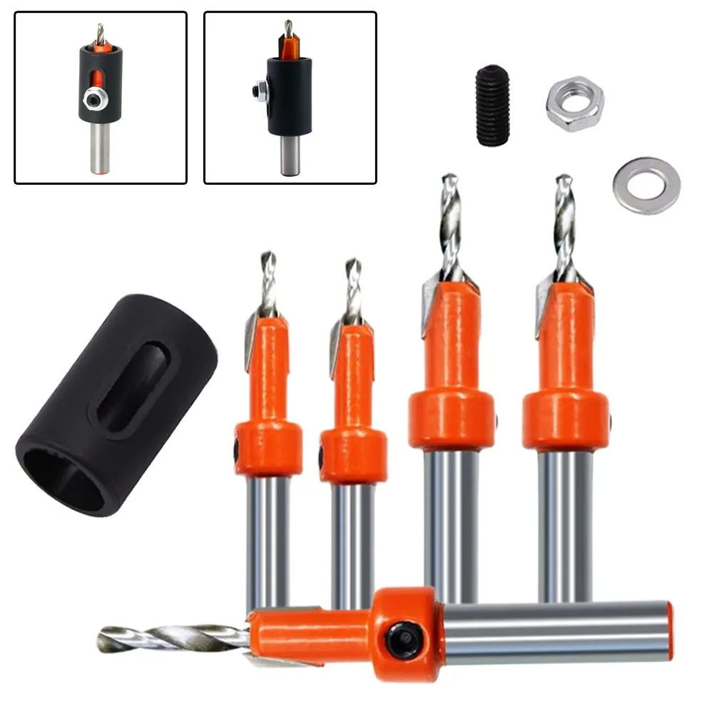 1pc Countersink Drill Bit 8mm Round Shank Adjustable Stop Collar Power Tools Accessories For Woodworking Drilling Counterbore
1pc Countersink Drill Bit 8mm Round Shank Adjustable Stop Collar Power Tools Accessories For Woodworking Drilling Counterbore