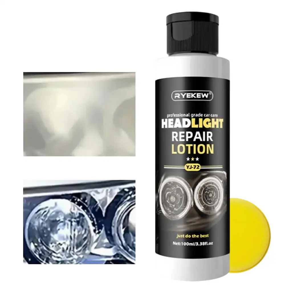 Комплект для восстановления фар, 100 мл, жидкость для ремонта фар с губкой, УФ-защита, паста для чистки автомобиля, не шлифовальная фара
Комплект для восстановления фар, 100 мл, жидкость для ремонта фар с губкой, УФ-защита, паста для чистки автомобиля, не шлифовальная фара