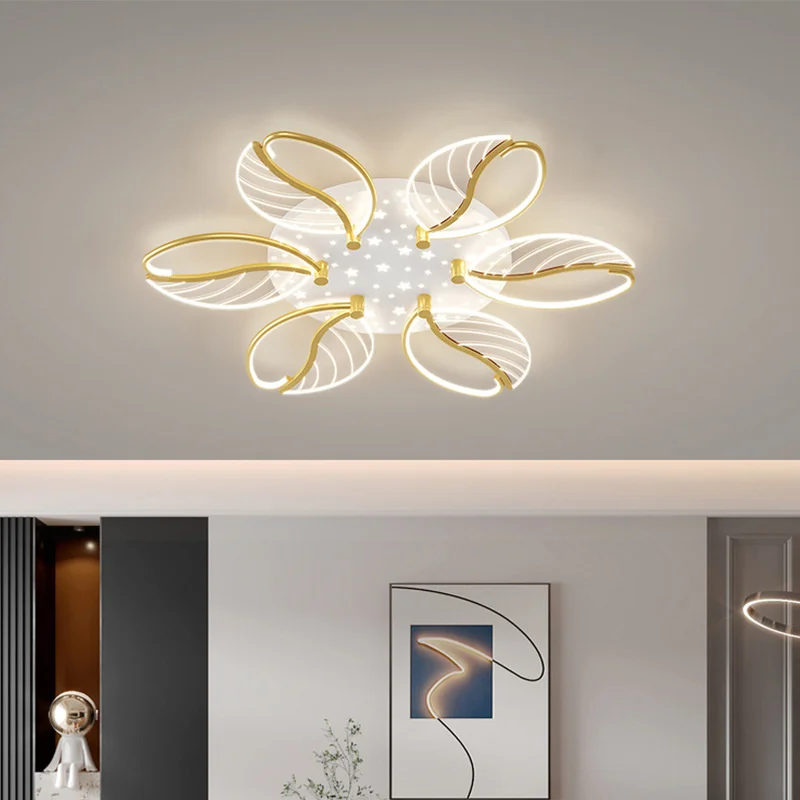 

Стеклянная потолочная лампа с утопленным креплением, потолочные светильники, скандинавский декор, подвесной светильник для гостиной