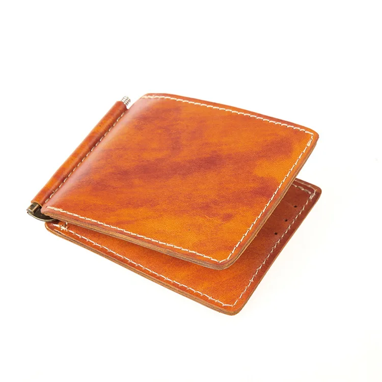 Handmade Vintage Leather Money Clip Wallet Vintage with Stainless Steel Dollar Clip Men Money Holder Dollar
Handmade Vintage Leather Money Clip Wallet Vintage with Stainless Steel Dollar Clip Men Money Holder Dollar