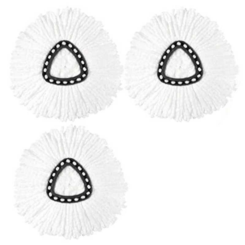 Rotating Mop Head Triangular Cotton Yarn Head Mop Replacement Cloth Compatible O-Cedar/Vileda
Rotating Mop Head Triangular Cotton Yarn Head Mop Replacement Cloth Compatible O-Cedar/Vileda