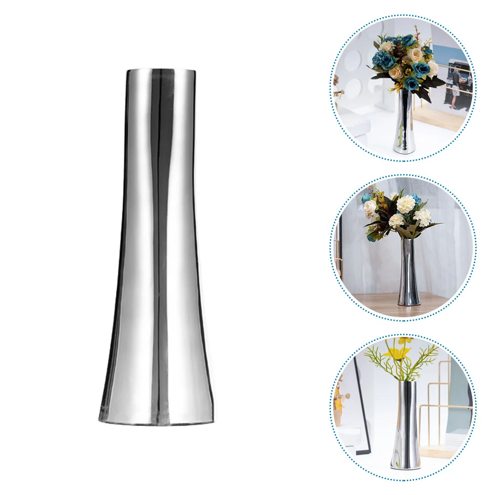Vase Flower Metal Home Vases Bud Desktop Floral Pot Container Holder Steel Stainlesstable Decoration Arrangement Bottle Planter
Vase Flower Metal Home Vases Bud Desktop Floral Pot Container Holder Steel Stainlesstable Decoration Arrangement Bottle Planter