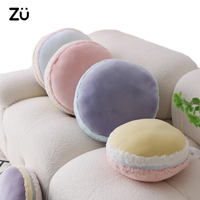ZU Italy French Cute Sweet Cake Macarons Plush Pillow Soft Sofa Decor For Girls Room Lovely Back Seat Cushions Christmas Gift 
ZU Italy French Cute Sweet Cake Macarons Plush Pillow Soft Sofa Decor For Girls Room Lovely Back Seat Cushions Christmas Gift