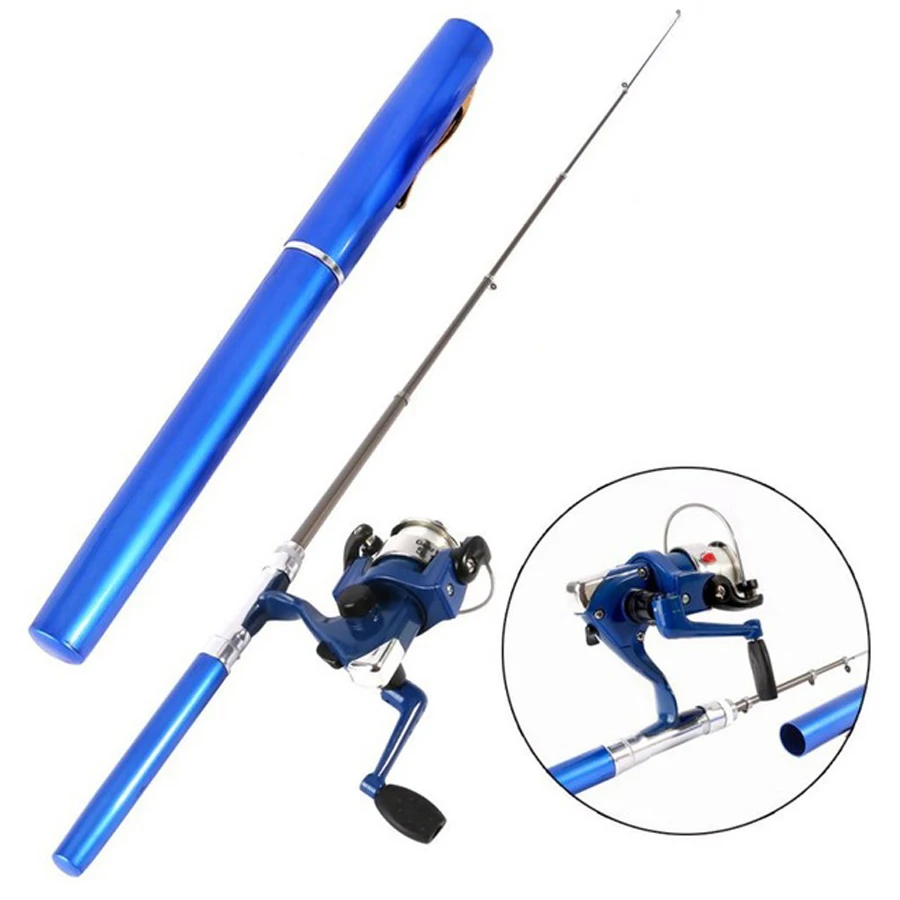 1M Mini Outdoor Camping Aluminium Alloy Pocket Ice Fishing Rod Set with Reel Portable Reinforced Spinning Wheels for Fish
1M Mini Outdoor Camping Aluminium Alloy Pocket Ice Fishing Rod Set with Reel Portable Reinforced Spinning Wheels for Fish