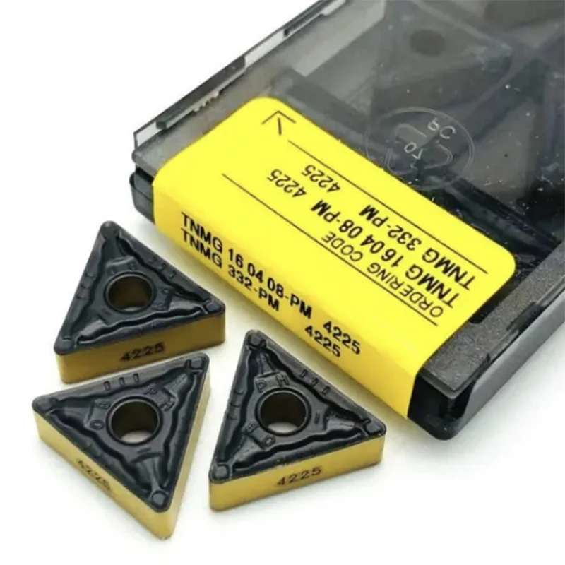 10PCS TNMG160408-PM 4225 TNMG332-PM TNMG160404-PM 4225 TNMG 331-PM CNC lathe Carbide inserts
10PCS TNMG160408-PM 4225 TNMG332-PM TNMG160404-PM 4225 TNMG 331-PM CNC lathe Carbide inserts