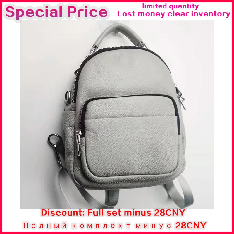ZENCY 100% Genuine Cow Leather Silver Hardware Women's Backpacks Travel First Layer Cow Leather Ladies Female School Backpack
ZENCY 100% Genuine Cow Leather Silver Hardware Women's Backpacks Travel First Layer Cow Leather Ladies Female School Backpack