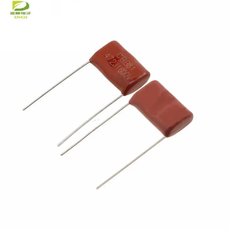 10 шт. CBB 1600V472J 1600 в 0,0047 мкФ 4700PF 472J 1600 в шаг 15 мм CBB полипропиленовый пленочный конденсатор
10 шт. CBB 1600V472J 1600 в 0,0047 мкФ 4700PF 472J 1600 в шаг 15 мм CBB полипропиленовый пленочный конденсатор