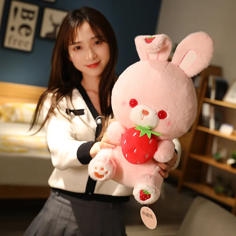 Новинка 2022, Симпатичный розовый кролик, плюшевая игрушка/креативная кукла-кролик клубника/детский подарок на день рождения
Новинка 2022, Симпатичный розовый кролик, плюшевая игрушка/креативная кукла-кролик клубника/детский подарок на день рождения