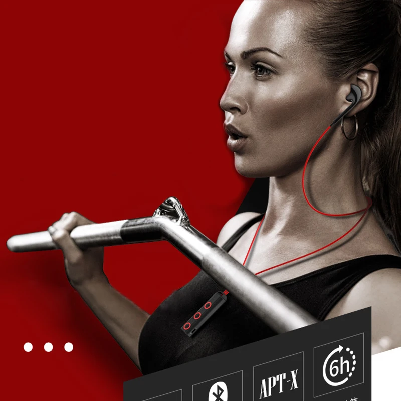 Беспроводные спортивные наушники с защитой от пота и микрофоном, bluetooth 2018, 4,1
Беспроводные спортивные наушники с защитой от пота и микрофоном, bluetooth 2018, 4,1