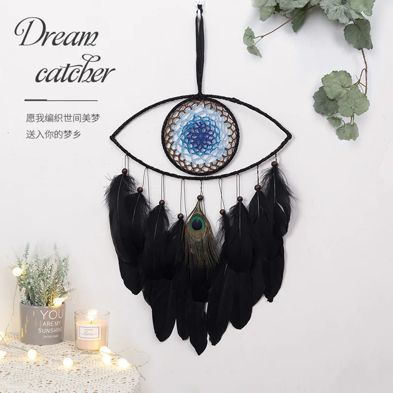 Evil Eye Boho Decor Dream Catcher Nordic White Black Macrame Wall Hanging For Wedding Garden Home Girl Room Decoration Ornaments
Evil Eye Boho Decor Dream Catcher Nordic White Black Macrame Wall Hanging For Wedding Garden Home Girl Room Decoration Ornaments