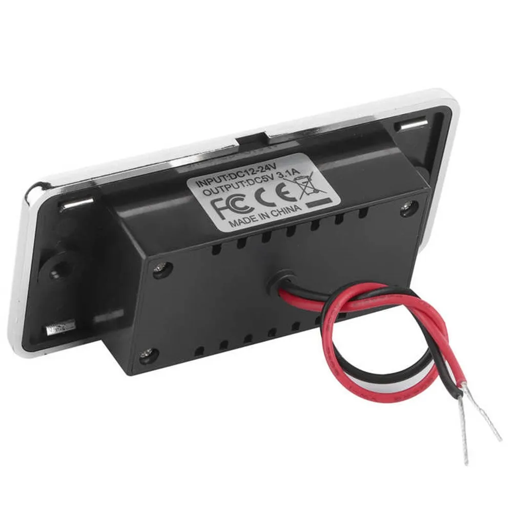 1set Camper Dual USB Ports Charge Socket For RV Motorhome Camping Caravan Bus Marine 3.1A 12V Charger Modification Accessories
1set Camper Dual USB Ports Charge Socket For RV Motorhome Camping Caravan Bus Marine 3.1A 12V Charger Modification Accessories
