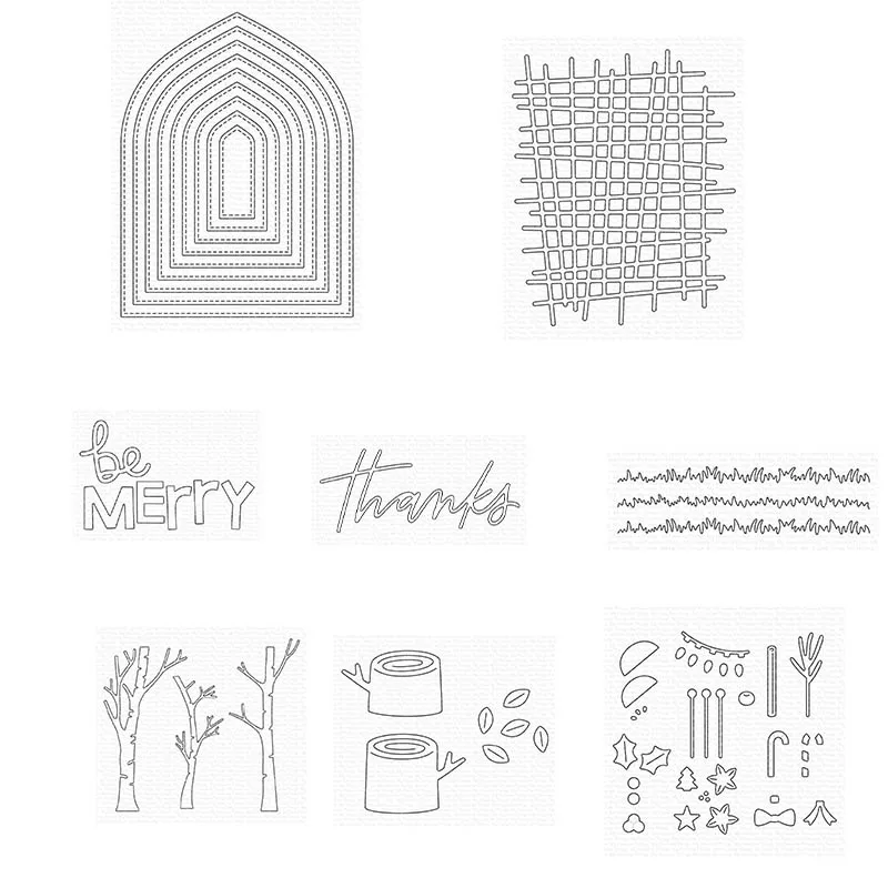 Metal Craft Cutting Die Diy Scrapbook Paper Diary Decoration Card Handmade Embossing New Product 2022 Tree Exquisite Dies Set
Metal Craft Cutting Die Diy Scrapbook Paper Diary Decoration Card Handmade Embossing New Product 2022 Tree Exquisite Dies Set