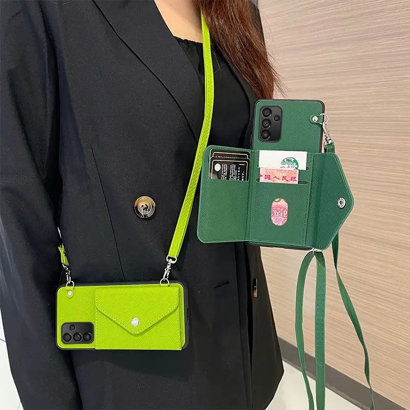 Suitable For Samsung Galaxy A14 5G Leather Soft Phone Case, Change Card Bag, Crossbody Strap Lanyard
Suitable For Samsung Galaxy A14 5G Leather Soft Phone Case, Change Card Bag, Crossbody Strap Lanyard