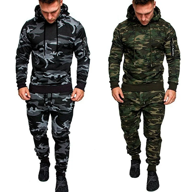 2022 Autumn/winter Men's hoodie set Sweatshirt + sweatpants 2 men's casual sportswear camo sweatshirt men's suit
2022 Autumn/winter Men's hoodie set Sweatshirt + sweatpants 2 men's casual sportswear camo sweatshirt men's suit