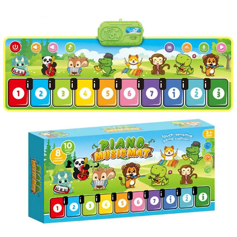 Piano Mat Soft Musical Mat Musical Toys Child Floor Piano Keyboard Carpet Early Education Toys For Baby Girls And Boys 1-3 Years
Piano Mat Soft Musical Mat Musical Toys Child Floor Piano Keyboard Carpet Early Education Toys For Baby Girls And Boys 1-3 Years