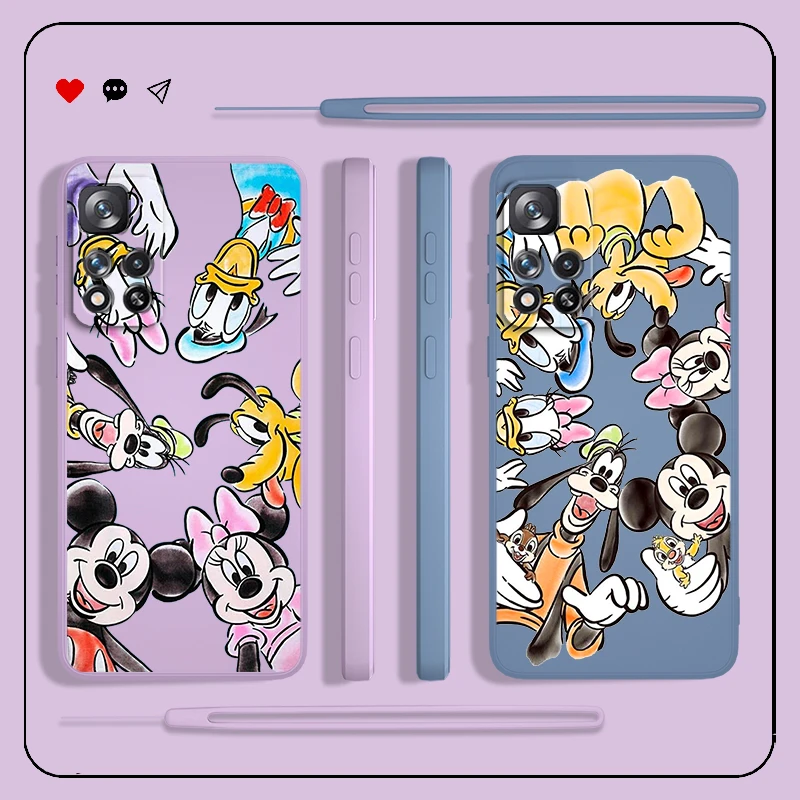 Liquid Rope Phone Case For Xiaomi Redmi Note 12 11 11T 10 10S 9 9S 9T 8 8T Pro 4G 5G Cover Animation Mickey Minnie Daisy Cover
Liquid Rope Phone Case For Xiaomi Redmi Note 12 11 11T 10 10S 9 9S 9T 8 8T Pro 4G 5G Cover Animation Mickey Minnie Daisy Cover
