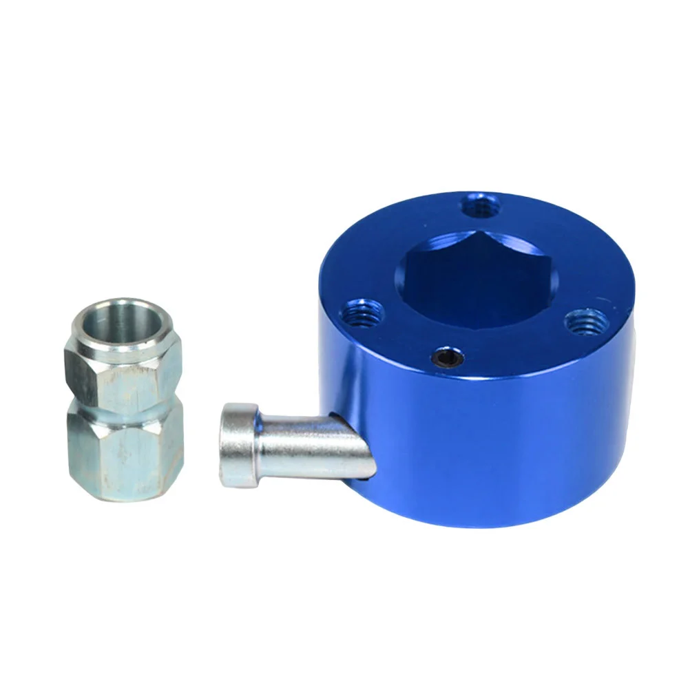 Steering Wheel Quick Release Base Steering Wheel off Center 3/4 Axis Car Refit Accessory (Blue)
Steering Wheel Quick Release Base Steering Wheel off Center 3/4 Axis Car Refit Accessory (Blue)