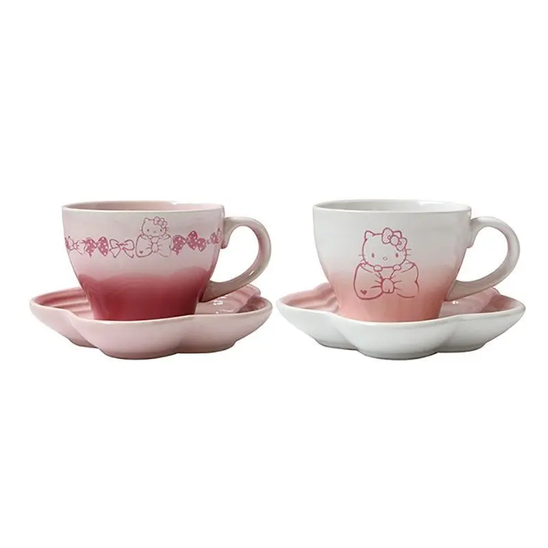 Sanrio Hellokittys Mug Kawaii Cartoon Anime Girl Heart Home Tableware Ceramic Water Cup Plate Cup Saucer Set Gift for Girls
Sanrio Hellokittys Mug Kawaii Cartoon Anime Girl Heart Home Tableware Ceramic Water Cup Plate Cup Saucer Set Gift for Girls