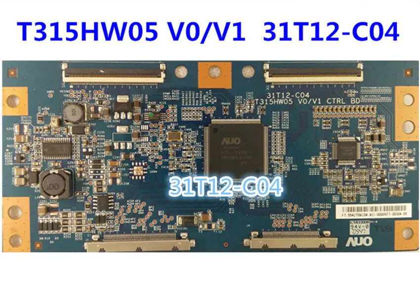 Оригинальная плата AUO T-Con T315HW05 V0/V1 CTRL BD 31T12-C04, логическая плата (37 дюймов)
Оригинальная плата AUO T-Con T315HW05 V0/V1 CTRL BD 31T12-C04, логическая плата (37 дюймов)