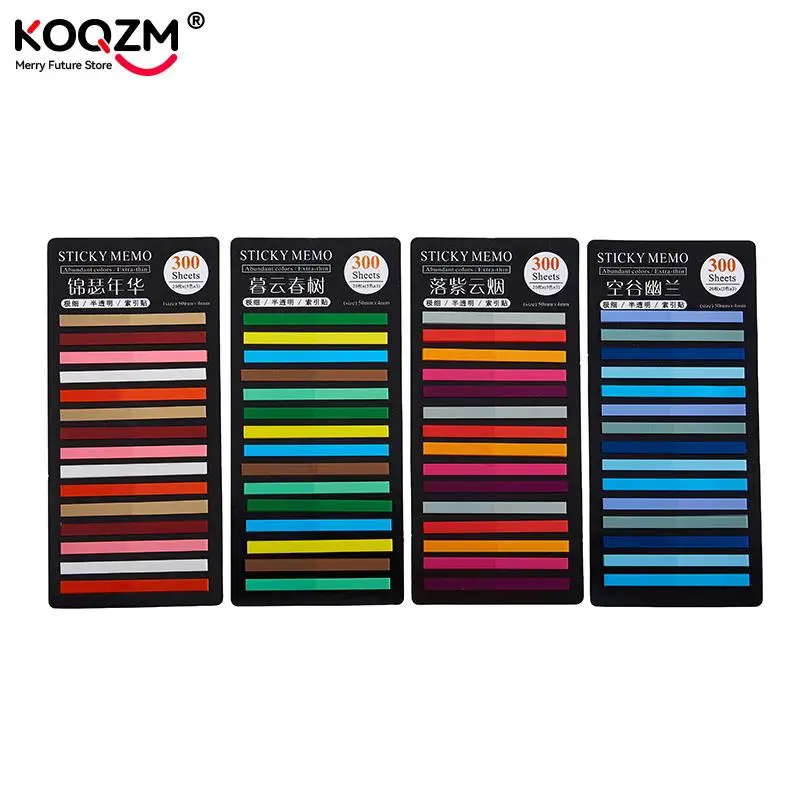 300 Sheets Rainbow Color Index Memo Pad Sticky Notes Paper Sticker Notepad Bookmark School Supplies Kawaii Stationery Gifts
300 Sheets Rainbow Color Index Memo Pad Sticky Notes Paper Sticker Notepad Bookmark School Supplies Kawaii Stationery Gifts