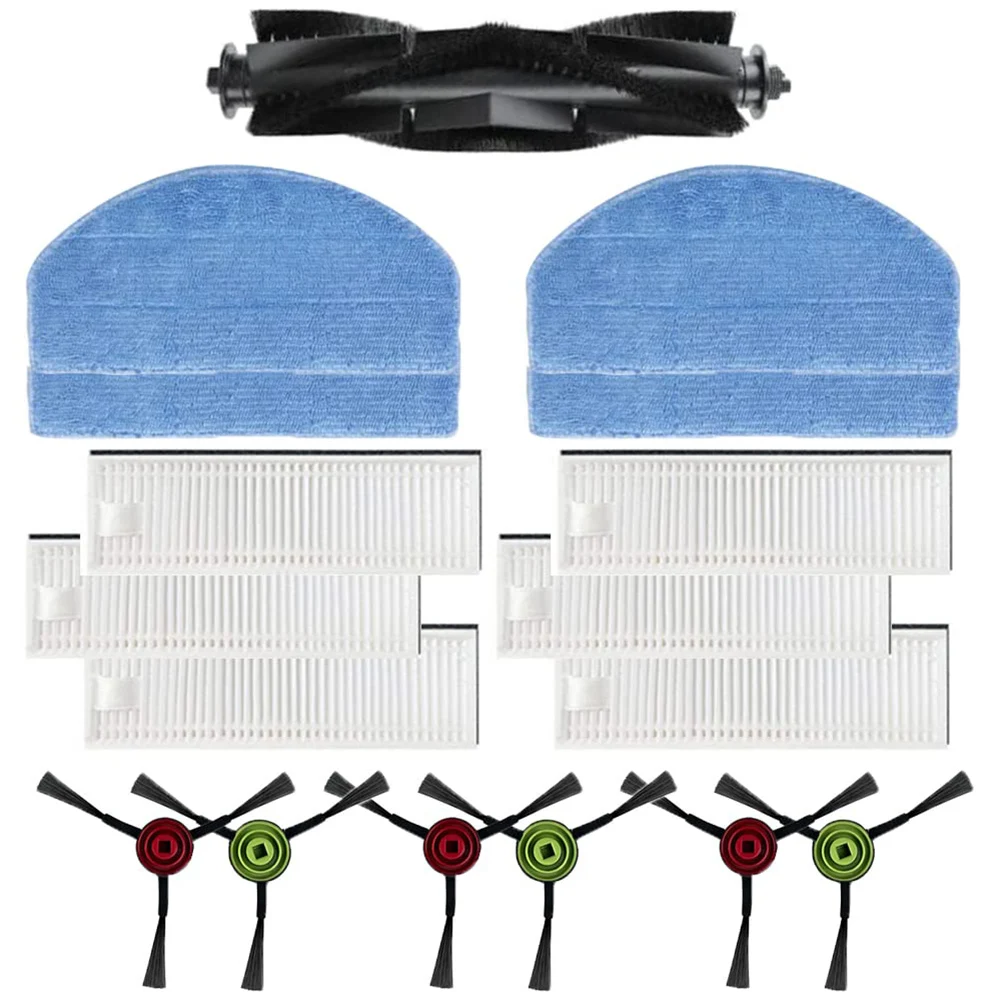 1pcs Main Brush With 6*side Brush 6*Filter 4*Mop Cloth For Tikom G8000 G8000 Pro Honiture G20 Robot Vacuum Replacement Spare
1pcs Main Brush With 6*side Brush 6*Filter 4*Mop Cloth For Tikom G8000 G8000 Pro Honiture G20 Robot Vacuum Replacement Spare