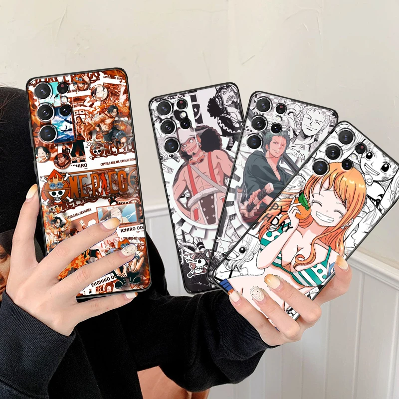 Japan One Piece Bandai Anime Phone Case For Samsung Galaxy S22 S21 S20 Ultra FE 5G S22 S10 10E S9 Plus Liquid Silicon Soft
Japan One Piece Bandai Anime Phone Case For Samsung Galaxy S22 S21 S20 Ultra FE 5G S22 S10 10E S9 Plus Liquid Silicon Soft