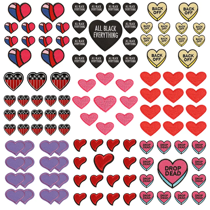 10 шт., нашивки с вышивкой в виде сердца для одежды, оптовая продажа
10 шт., нашивки с вышивкой в виде сердца для одежды, оптовая продажа