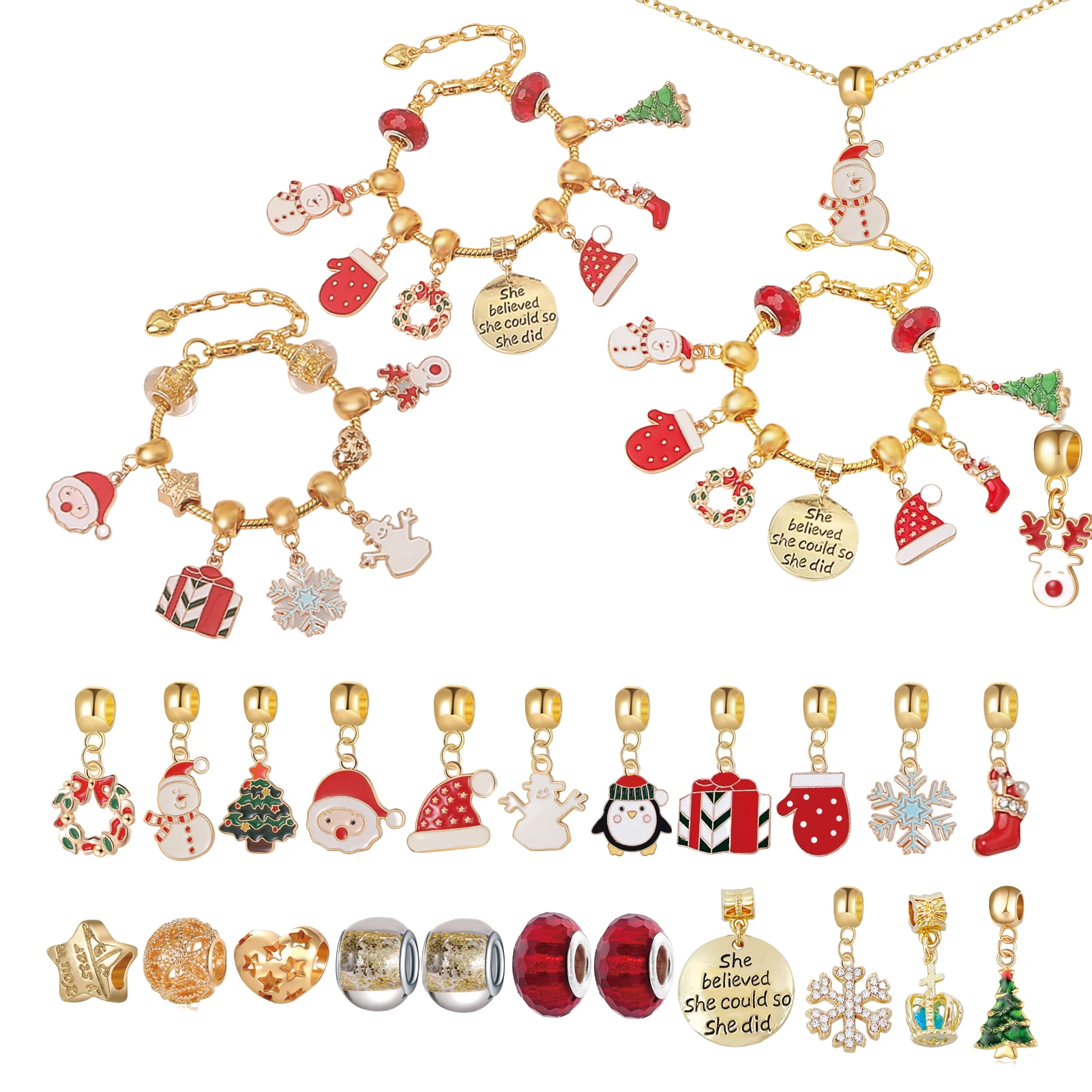 Комплект для изготовления браслетов и ожерелий с календарём
Комплект для изготовления браслетов и ожерелий с календарём