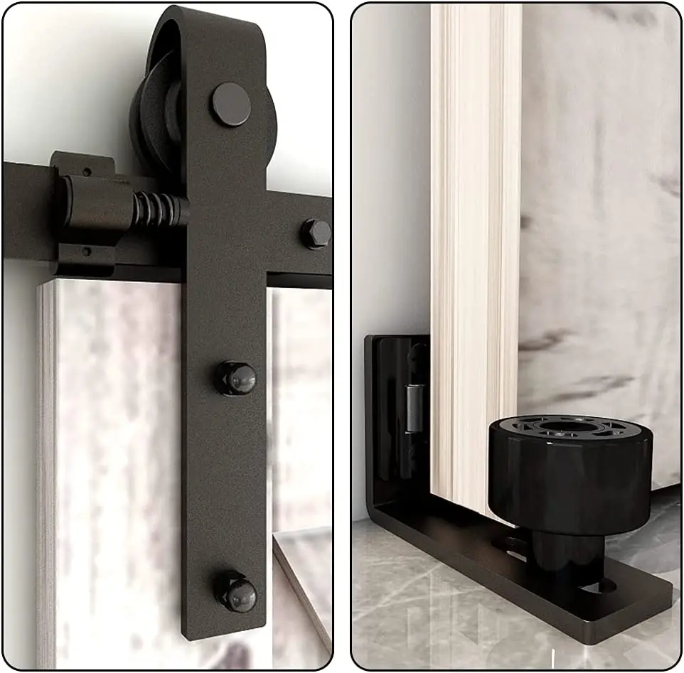 WOLFBIRD Barn Sliding Door Rail Kit for Single Door 5-10FT Closet Roller Rail Hanging DIY Home Furniture Adjustable Floor Guide
WOLFBIRD Barn Sliding Door Rail Kit for Single Door 5-10FT Closet Roller Rail Hanging DIY Home Furniture Adjustable Floor Guide