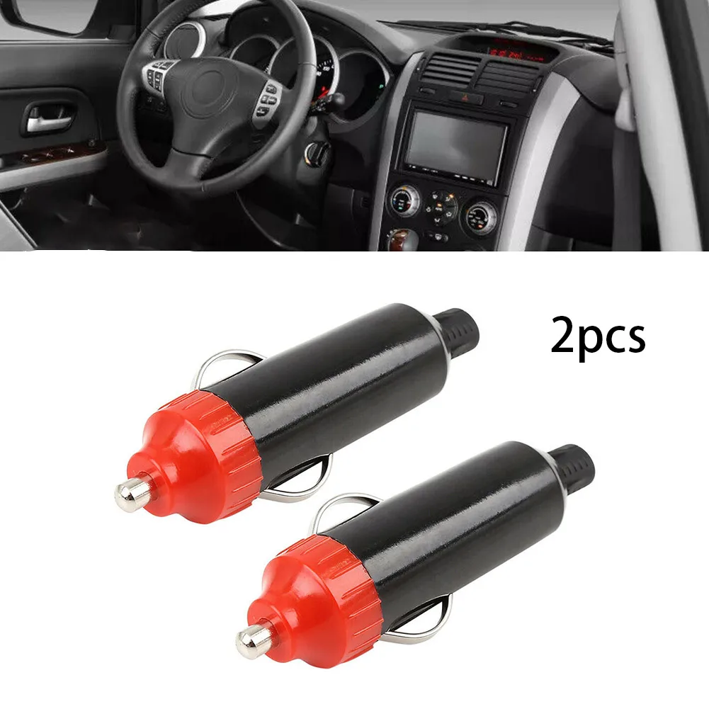 2pcs Cigar Lighter Plug DC 12V 24V Waterproof Male Car Cigar Lighter Socket Plug Connector 76.5x27.5x19mm
2pcs Cigar Lighter Plug DC 12V 24V Waterproof Male Car Cigar Lighter Socket Plug Connector 76.5x27.5x19mm