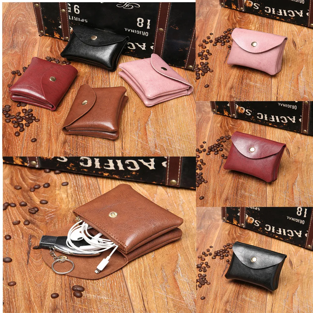 PU Leather Men Wallets Women Mini Wallet Double Layer ID Credit Card Holders Coin Purse Pouch Storage Bag Short Business Purses
PU Leather Men Wallets Women Mini Wallet Double Layer ID Credit Card Holders Coin Purse Pouch Storage Bag Short Business Purses