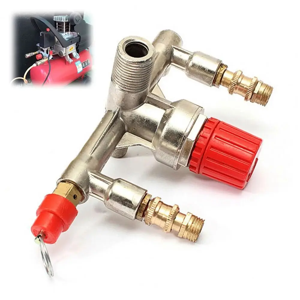 New Fitting Part Regulator Valve Safety Valve Spared Parts Pump Parts Air Compressor Switch Pressure Release Valve
New Fitting Part Regulator Valve Safety Valve Spared Parts Pump Parts Air Compressor Switch Pressure Release Valve