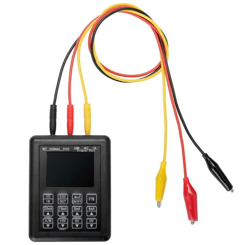 High Precision Adjustable Current Voltage Analog Simulator 0-10V 4-20MA Signal Generator Sources Transmitter Calibrator
High Precision Adjustable Current Voltage Analog Simulator 0-10V 4-20MA Signal Generator Sources Transmitter Calibrator
