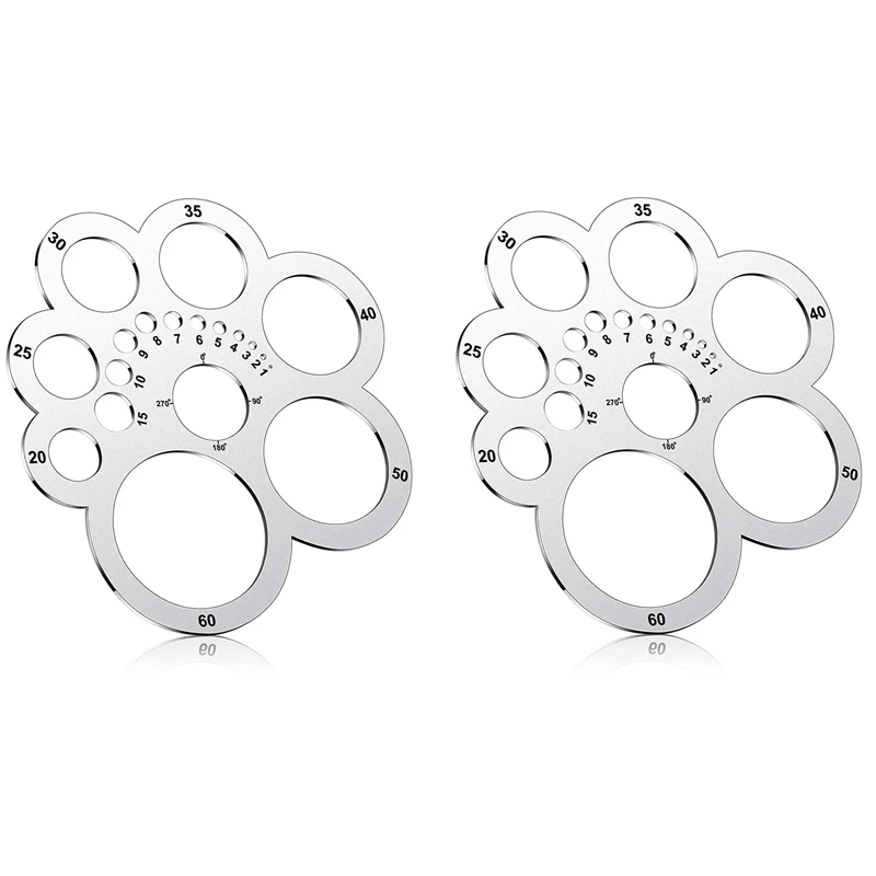 Leather Cutting Tool Corner Cutting Ruler Metal Round Template Leather Corner Punch Leather Corner Cutting Ruler 2Pcs
Leather Cutting Tool Corner Cutting Ruler Metal Round Template Leather Corner Punch Leather Corner Cutting Ruler 2Pcs