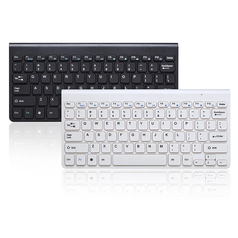 

2.4G Wireless Keyboard and Mouse Mini Protable Silent Mice English Keyboard Kit for Laptop Mac PC TV Box