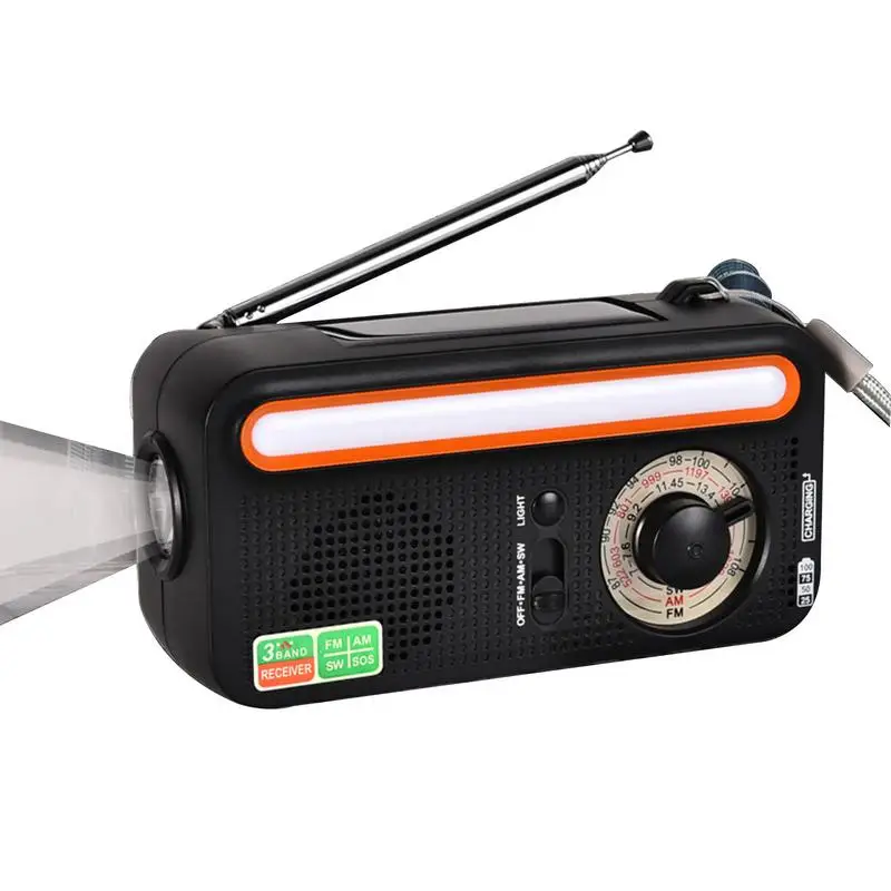 2000mAh Emergency Weather Radio 2000mAh Power Bank FM/AM/SW Weather Alert Radios Battery Powered USB Rechargeable SOS Alarm LED
2000mAh Emergency Weather Radio 2000mAh Power Bank FM/AM/SW Weather Alert Radios Battery Powered USB Rechargeable SOS Alarm LED