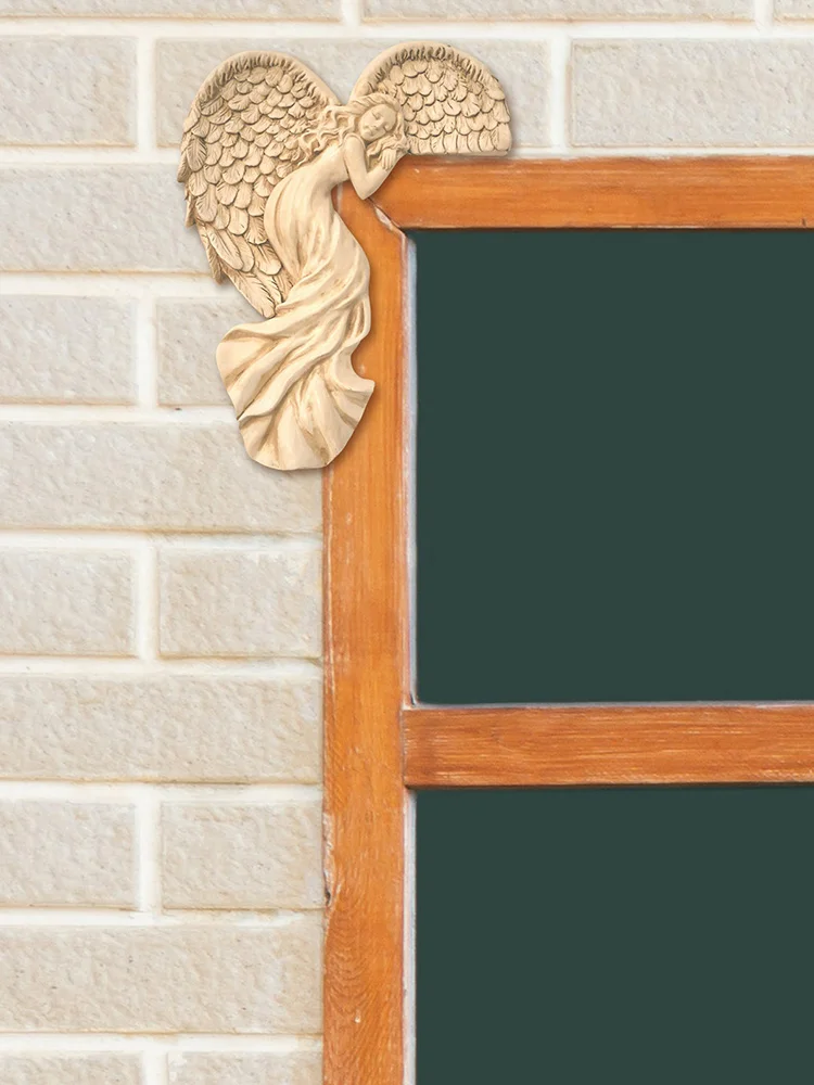 Corner Angel Figurines Door Frame Angel Wing Sculpture Angel Watching Simulation Goddesses Sweet Expression Wedding Present
Corner Angel Figurines Door Frame Angel Wing Sculpture Angel Watching Simulation Goddesses Sweet Expression Wedding Present
