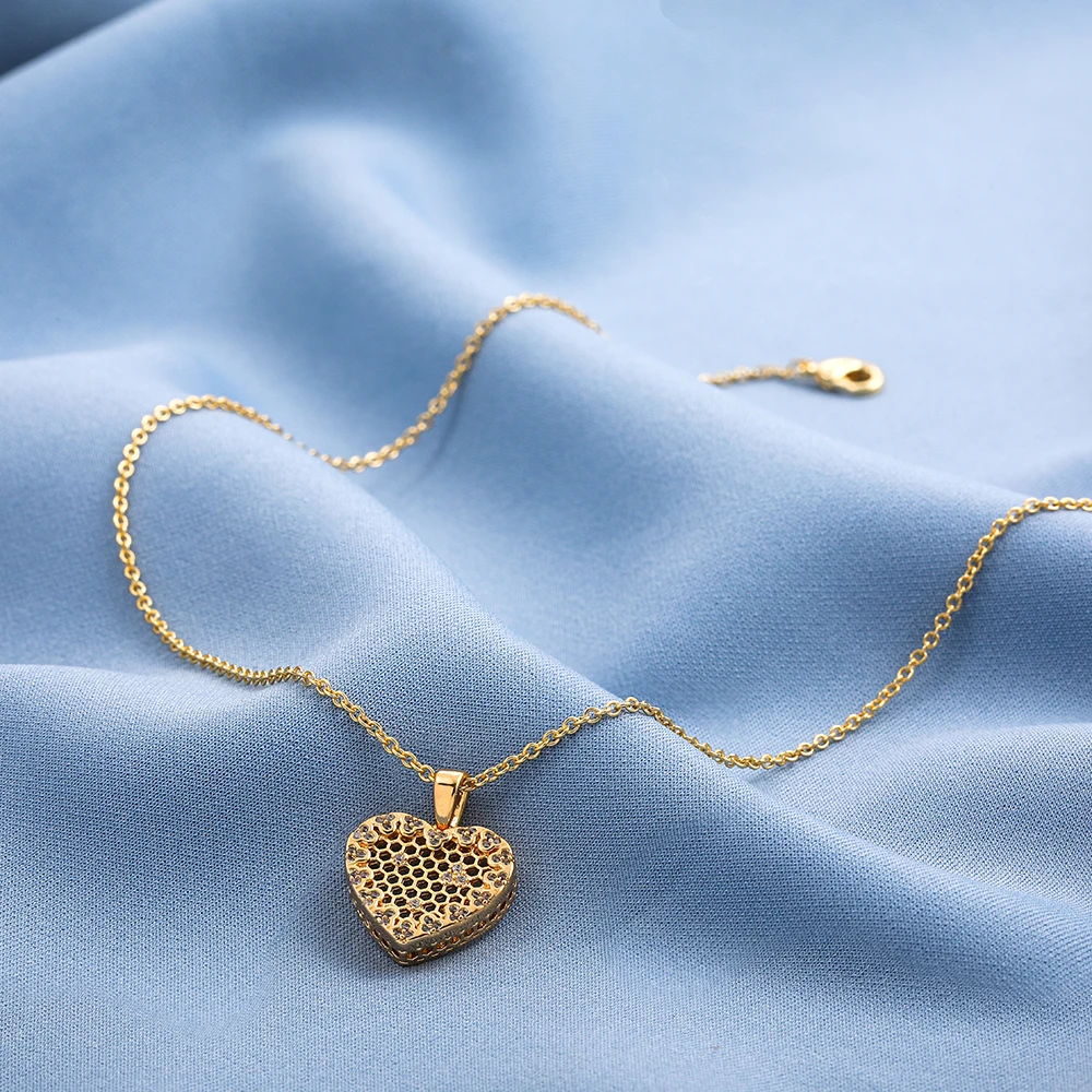 Elegant Stylish Waterproof Hollow Heart Pendant Necklace Stainless Steel Women Choker Vintage Female Jewelry Accessories Bijoux
Elegant Stylish Waterproof Hollow Heart Pendant Necklace Stainless Steel Women Choker Vintage Female Jewelry Accessories Bijoux