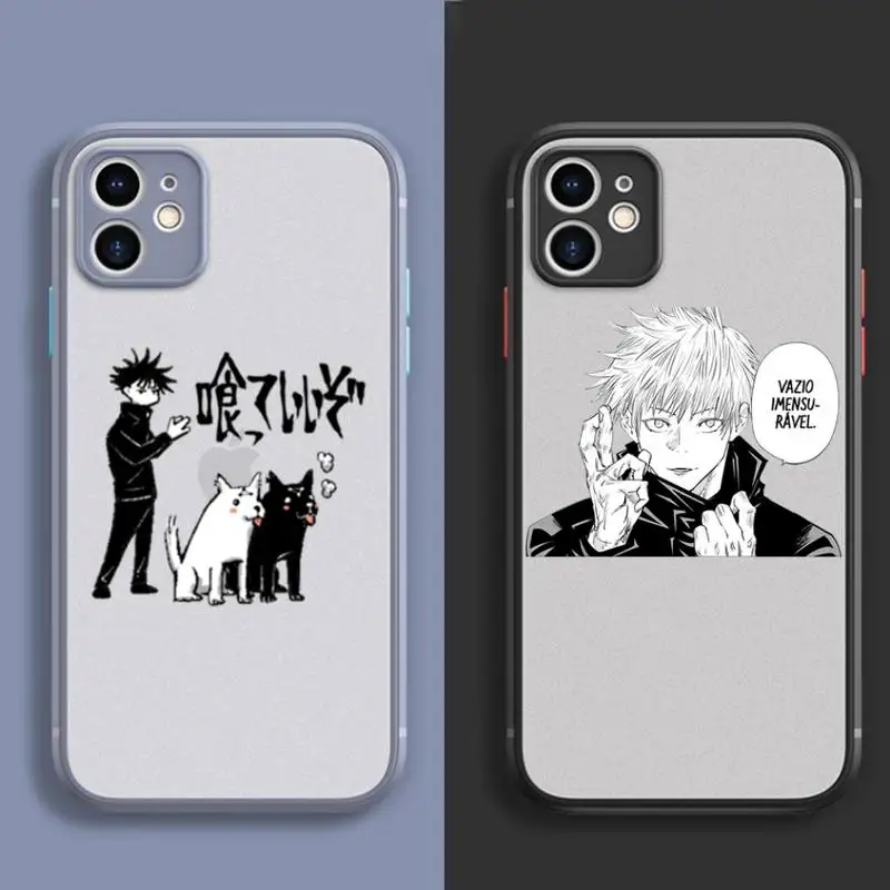Jujutsu Kaisen 1 Phone Case For iPhone 13 12 11 Mini Pro XR XS Max 7 8 Plus X Matte transparent Back Cover
Jujutsu Kaisen 1 Phone Case For iPhone 13 12 11 Mini Pro XR XS Max 7 8 Plus X Matte transparent Back Cover