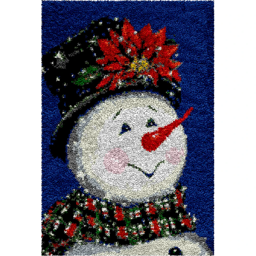 Carpet embroidery Smyrna Latch Hook Rugs Kits with Printed Pattern Snow Canvas for Adults Button carpet Yarn Kits Tapestry
Carpet embroidery Smyrna Latch Hook Rugs Kits with Printed Pattern Snow Canvas for Adults Button carpet Yarn Kits Tapestry