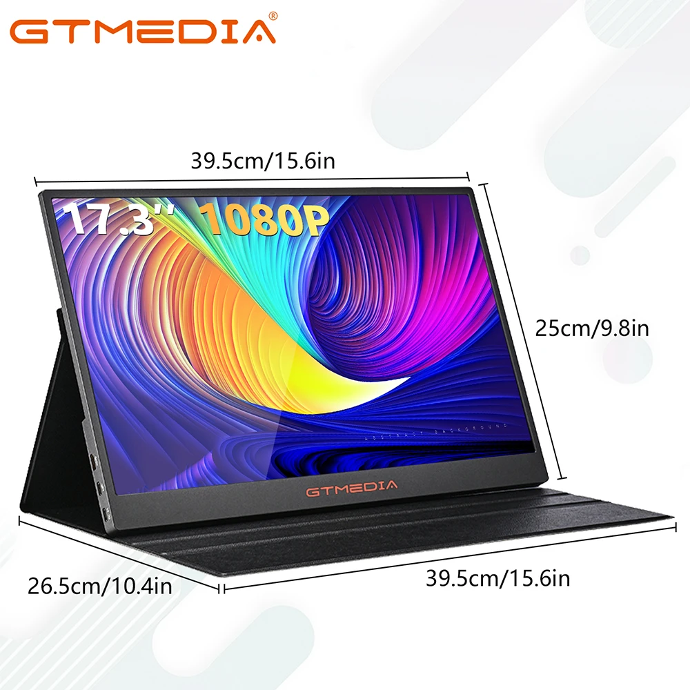 GTMEDIA Game Mate 17.3" Computer Laptop Portable Split Screen Monitor 2.5K QHD 165Hz 144Hz Type-C Mini HDMI Input For Game PS4
GTMEDIA Game Mate 17.3" Computer Laptop Portable Split Screen Monitor 2.5K QHD 165Hz 144Hz Type-C Mini HDMI Input For Game PS4