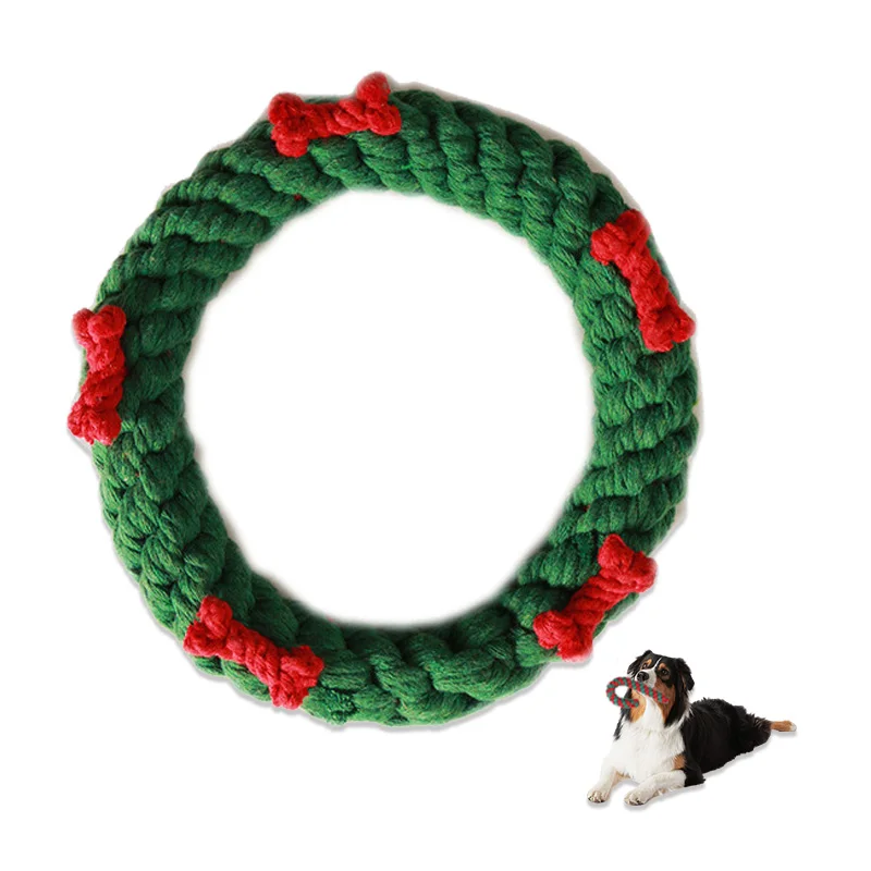 Christmas Candy Fashion Dog Molar Toy Bite Resistant Clean Teeth Safe Cotton Hemp Pet Rope Toy Health for All Dogs Daily Trainin
Christmas Candy Fashion Dog Molar Toy Bite Resistant Clean Teeth Safe Cotton Hemp Pet Rope Toy Health for All Dogs Daily Trainin