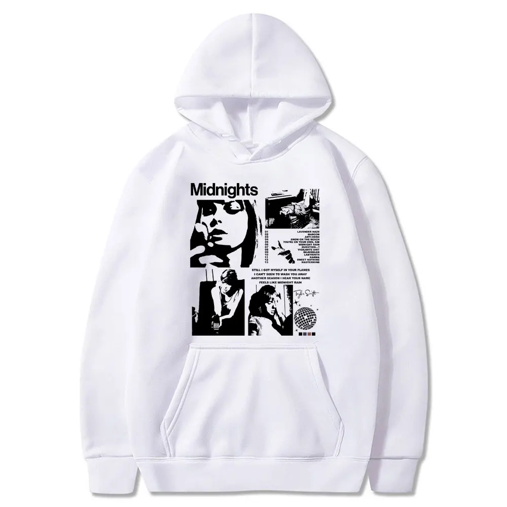 Толстовка The Eras Tour 2023 Толстовка для альбомов Тейлор мужские свитшоты топы унисекс для фанатов рок-музыки уличная одежда Midnights музыка пуловер
Толстовка The Eras Tour 2023 Толстовка для альбомов Тейлор мужские свитшоты топы унисекс для фанатов рок-музыки уличная одежда Midnights музыка пуловер