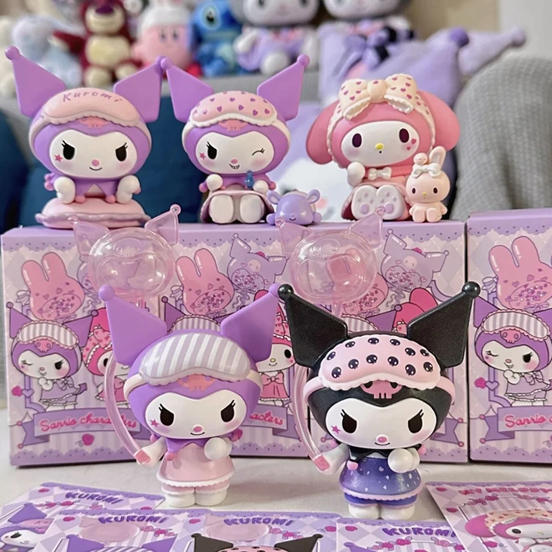 Sanrio Pajama Sweetheart Party Series Cartoon Blind Box Lovely My Melody Kuromi Birthday Gift for Girls Figure Model Toys
Sanrio Pajama Sweetheart Party Series Cartoon Blind Box Lovely My Melody Kuromi Birthday Gift for Girls Figure Model Toys
