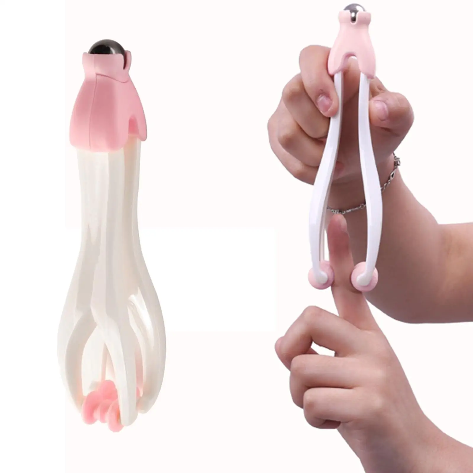 Handheld Finger Roller Massager Double Sided Steel Ball Hand Joint Roller for Arthritis Training Keyboard Users Men Women
Handheld Finger Roller Massager Double Sided Steel Ball Hand Joint Roller for Arthritis Training Keyboard Users Men Women